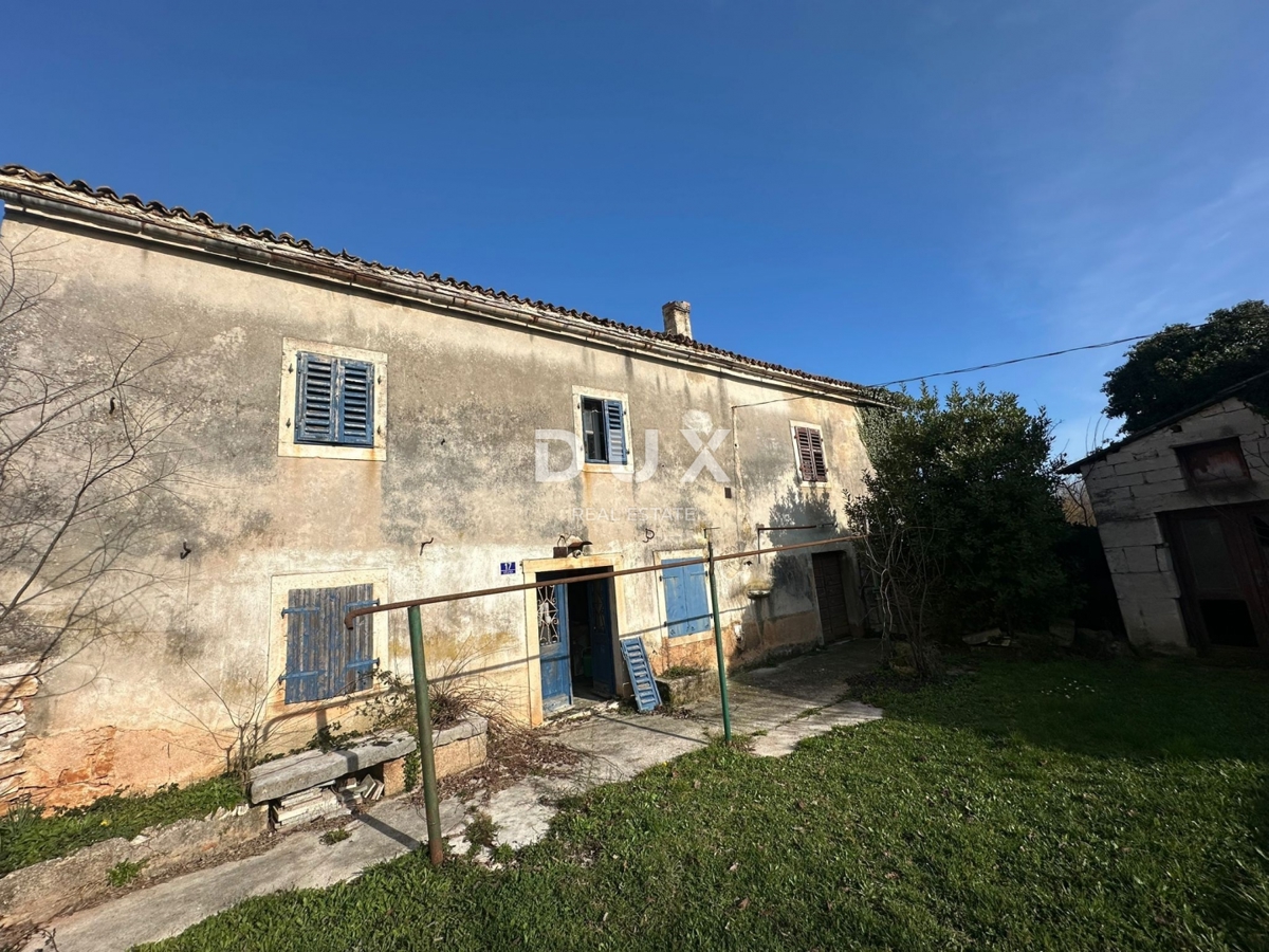 ISTRIA, MANJADVORCI - AUTENTICA CASA ISTRIANA 152M2, GIARDINO 341M2!