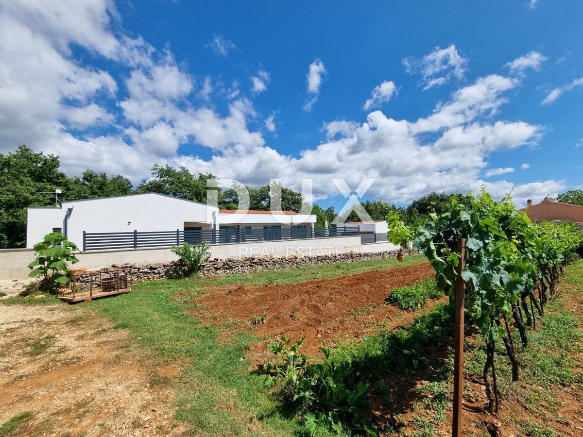 ISTRIA, SVETVINČENAT - Moderna casa a un piano con piscina, immersa nella natura