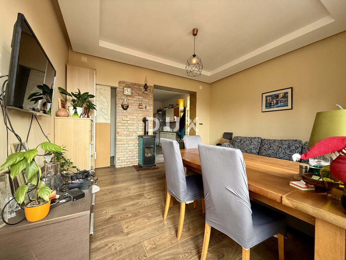 RIJEKA, DONJI ZAMET - 2 camere da letto, giardino, parcheggio, posizione, nuova facciata e tetto!