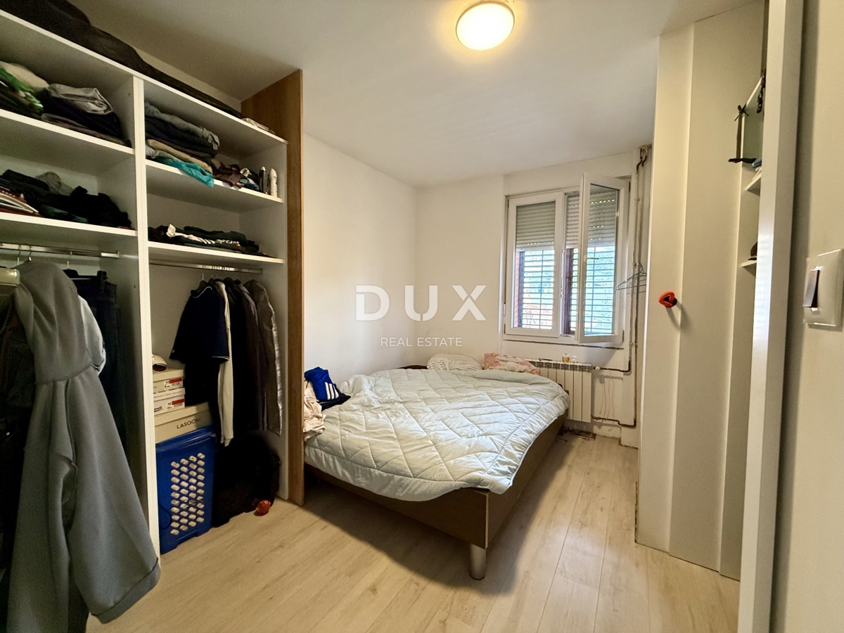 RIJEKA, DONJI ZAMET - 2 camere da letto, giardino, parcheggio, posizione, nuova facciata e tetto!