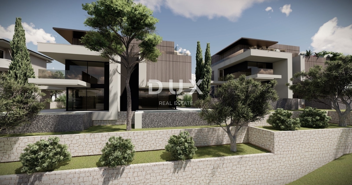 MATULJI, JUŠIĆI – terreno edificabile per 13 appartamenti esclusivi, posizione privilegiata!