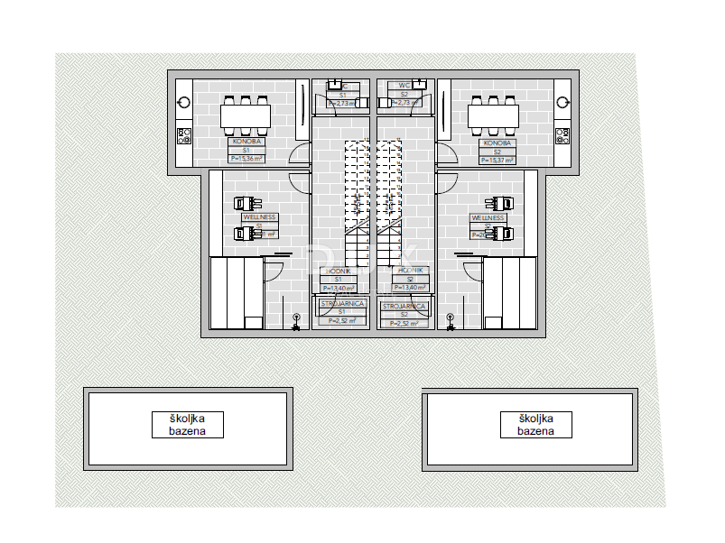 MATULJI, JUŠIĆI – terreno edificabile per 13 appartamenti esclusivi, posizione privilegiata!