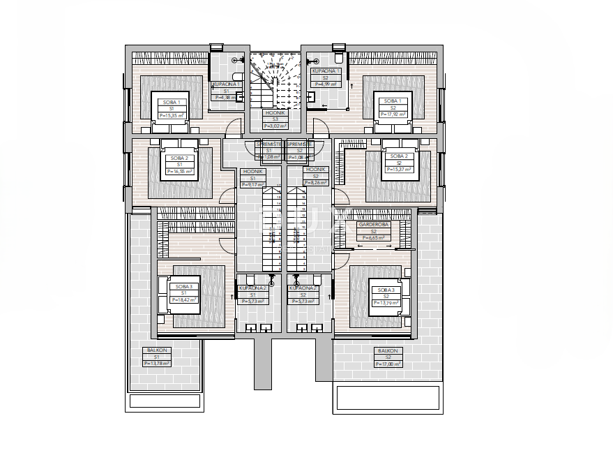 MATULJI, JUŠIĆI – terreno edificabile per 13 appartamenti esclusivi, posizione privilegiata!