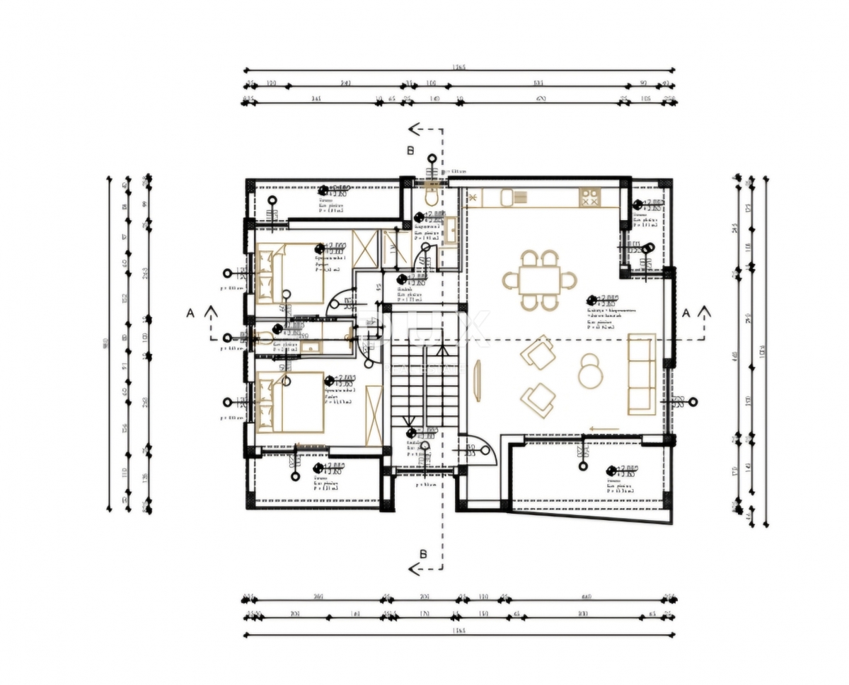 BIOGRAD NA MORU - appartamento con tre camere da letto in un nuovo edificio