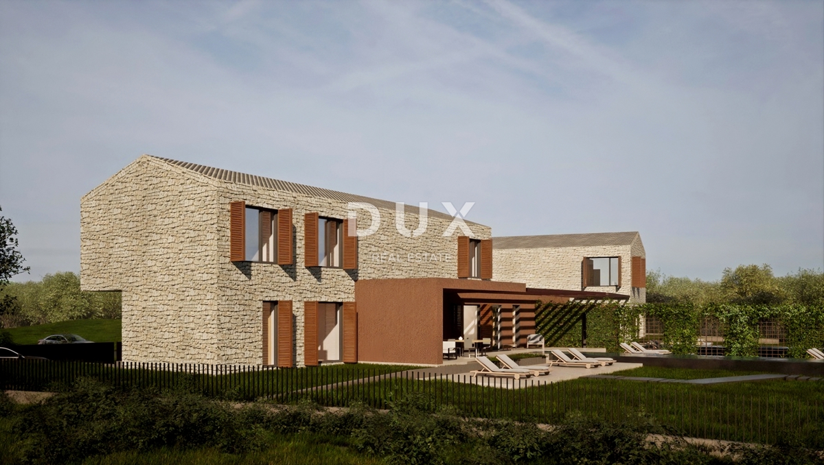 ISTRIA, VIŽINADA - Ampio edificio e terreno agricolo