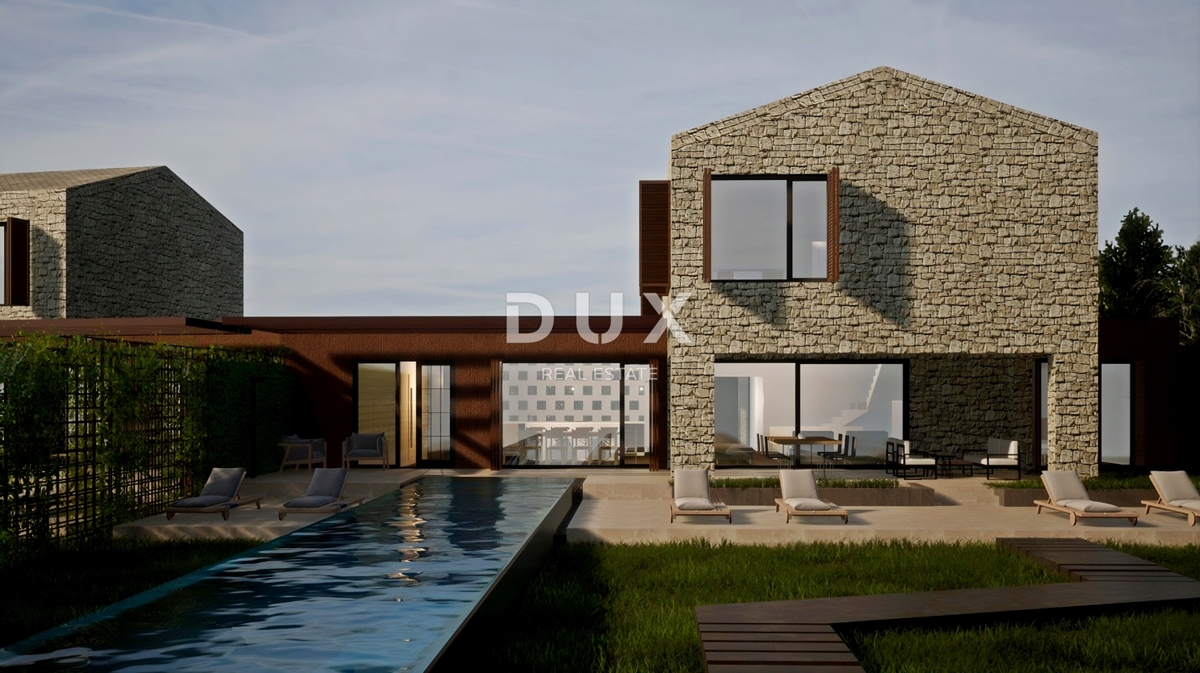 ISTRIA, VIŽINADA - Ampio edificio e terreno agricolo