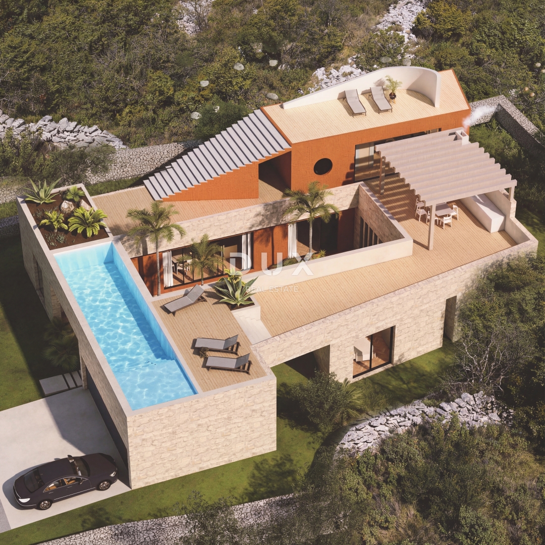 DALMATIA, PRIMOŠTEN - Terreno edificabile con permesso di costruzione + parte agricola