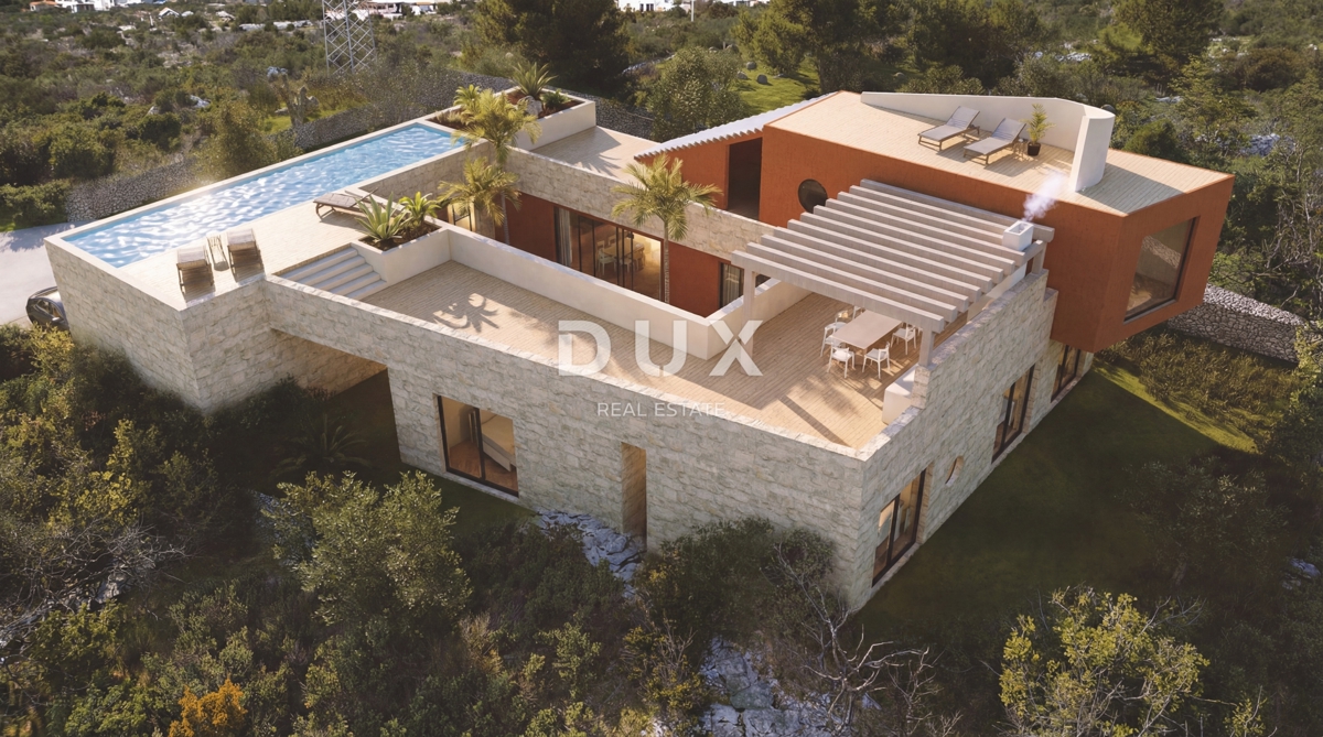 DALMATIA, PRIMOŠTEN - Terreno edificabile con permesso di costruzione + parte agricola