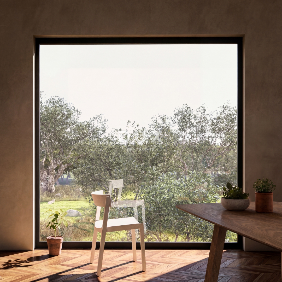 DALMATIA, PRIMOŠTEN - Terreno edificabile con permesso di costruzione + parte agricola