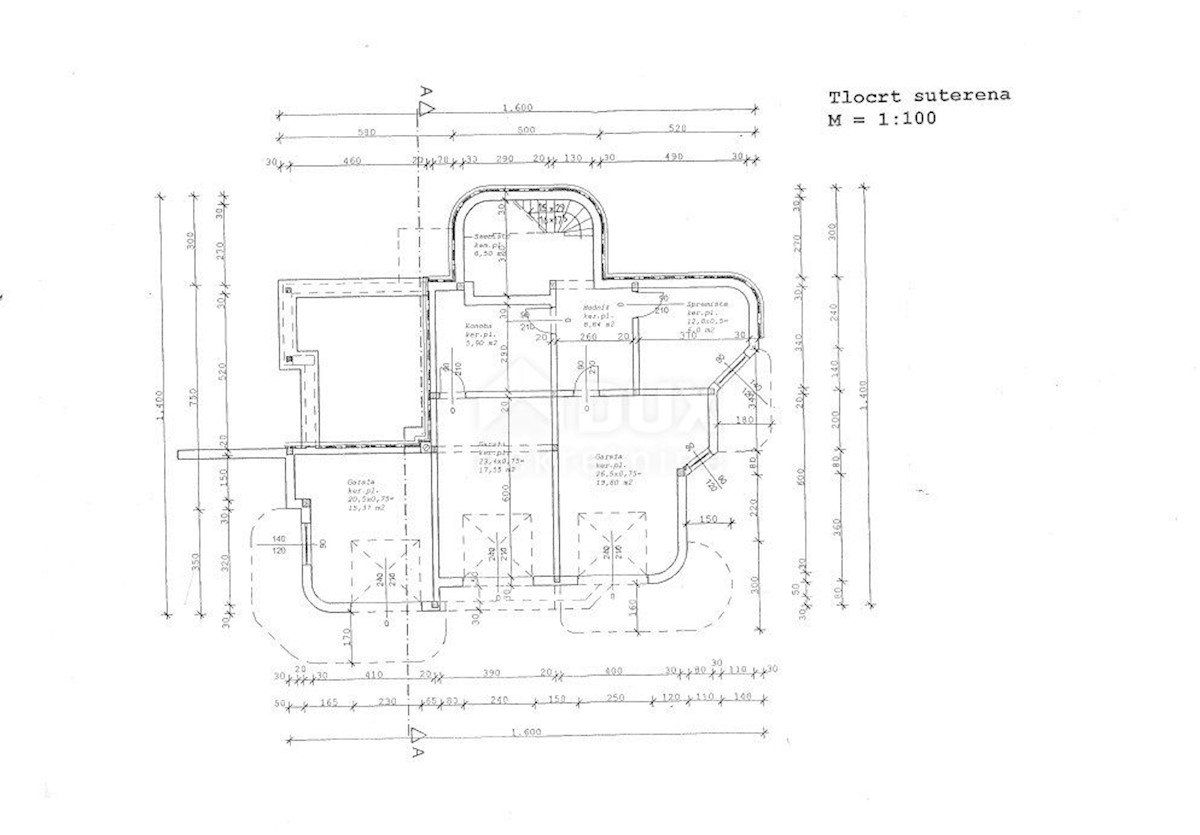 OPATIJA, VEPRINAC, TRAVIČIĆI - terreno 2783m2 con permesso di costruire e vista mare per una casa familiare / appartamenti / casa in affitto - vacanza con piscina