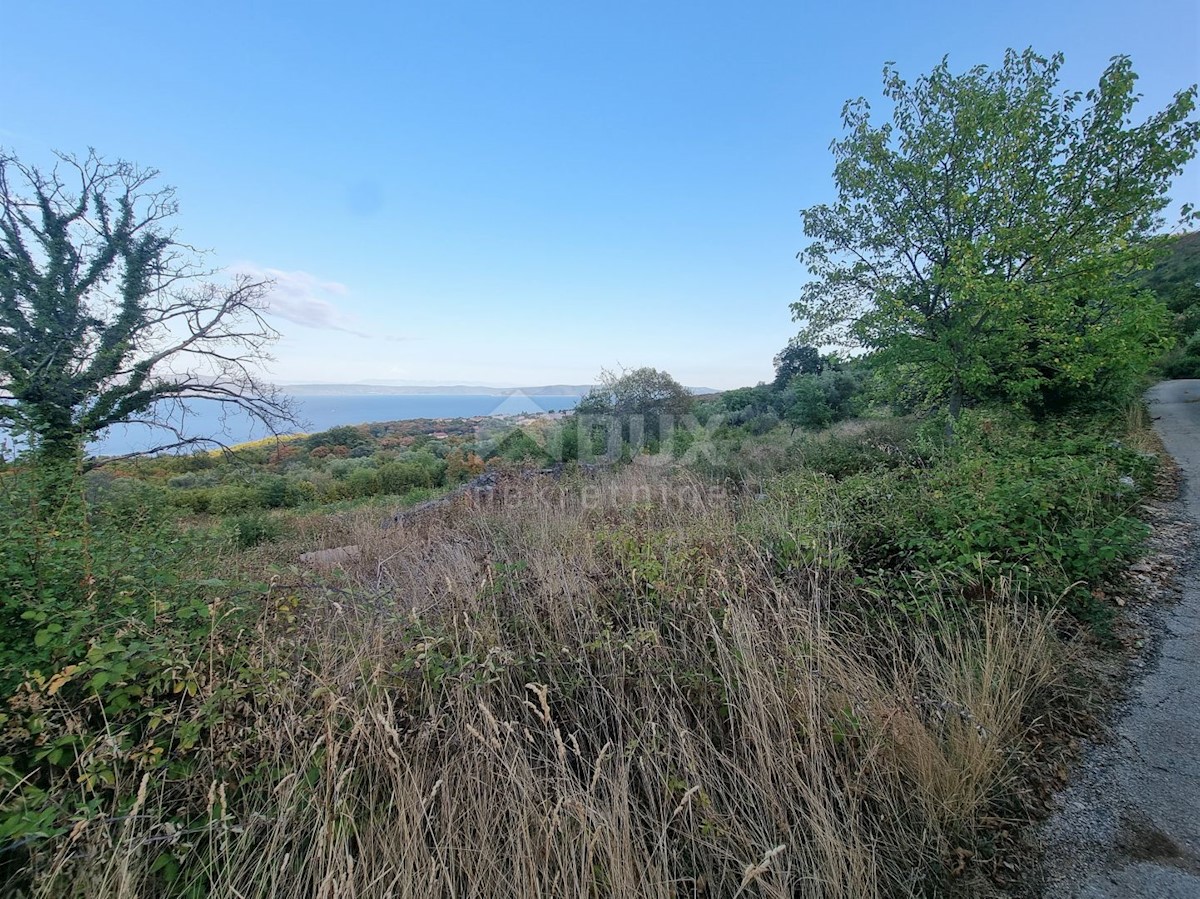 ISTRIA, RABAC - Terreno edificabile con fantastica vista mare