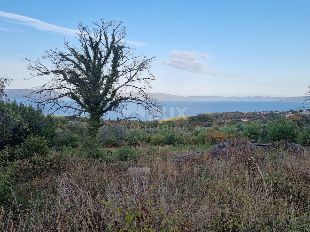 ISTRIA, RABAC - Terreno edificabile con fantastica vista mare