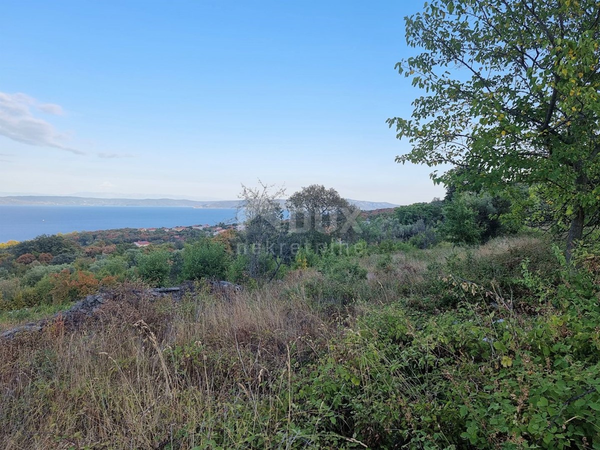 ISTRIA, RABAC - Terreno edificabile con fantastica vista mare