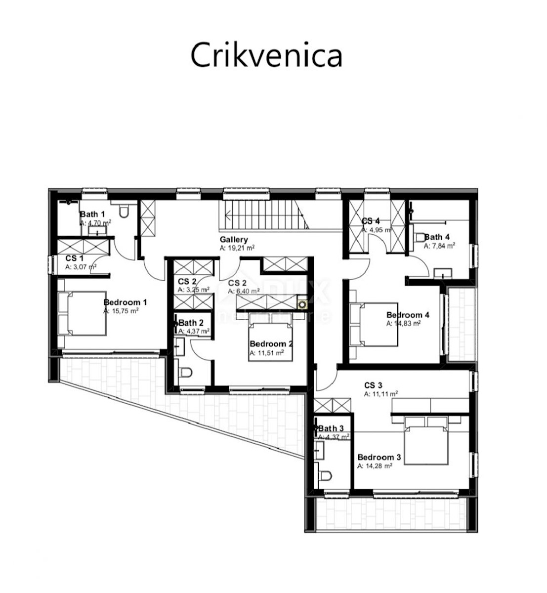 CRIKVENICA - Esclusiva villa in costruzione con vista mare