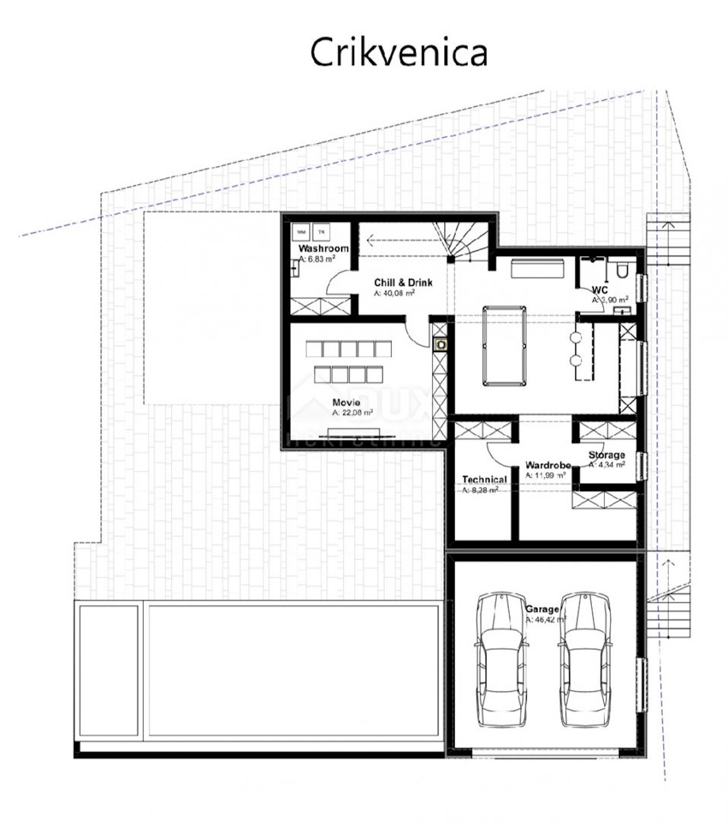 CRIKVENICA - Esclusiva villa in costruzione con vista mare