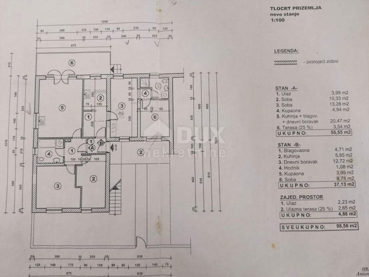 Appartamento Poreč, 98m2