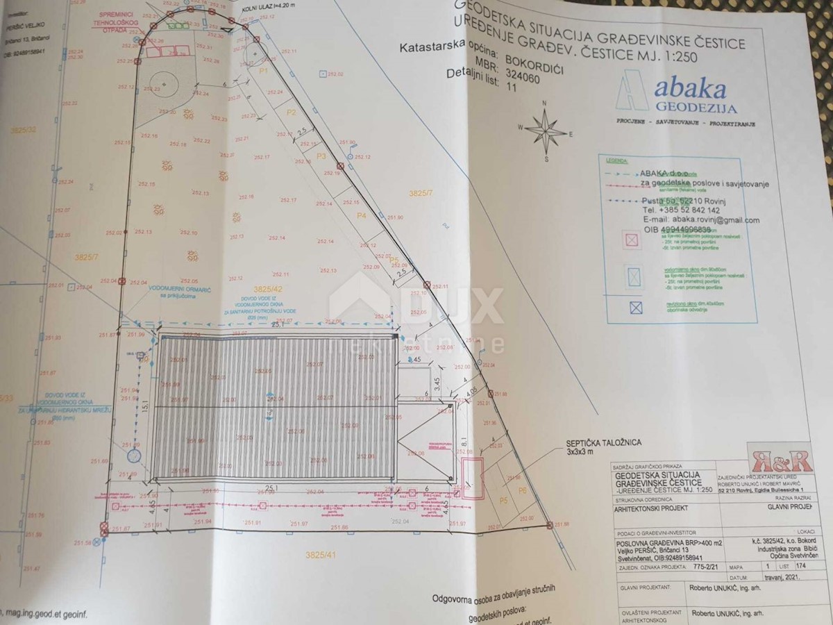 Terreno Bokordići, Svetvinčenat, 1.643m2