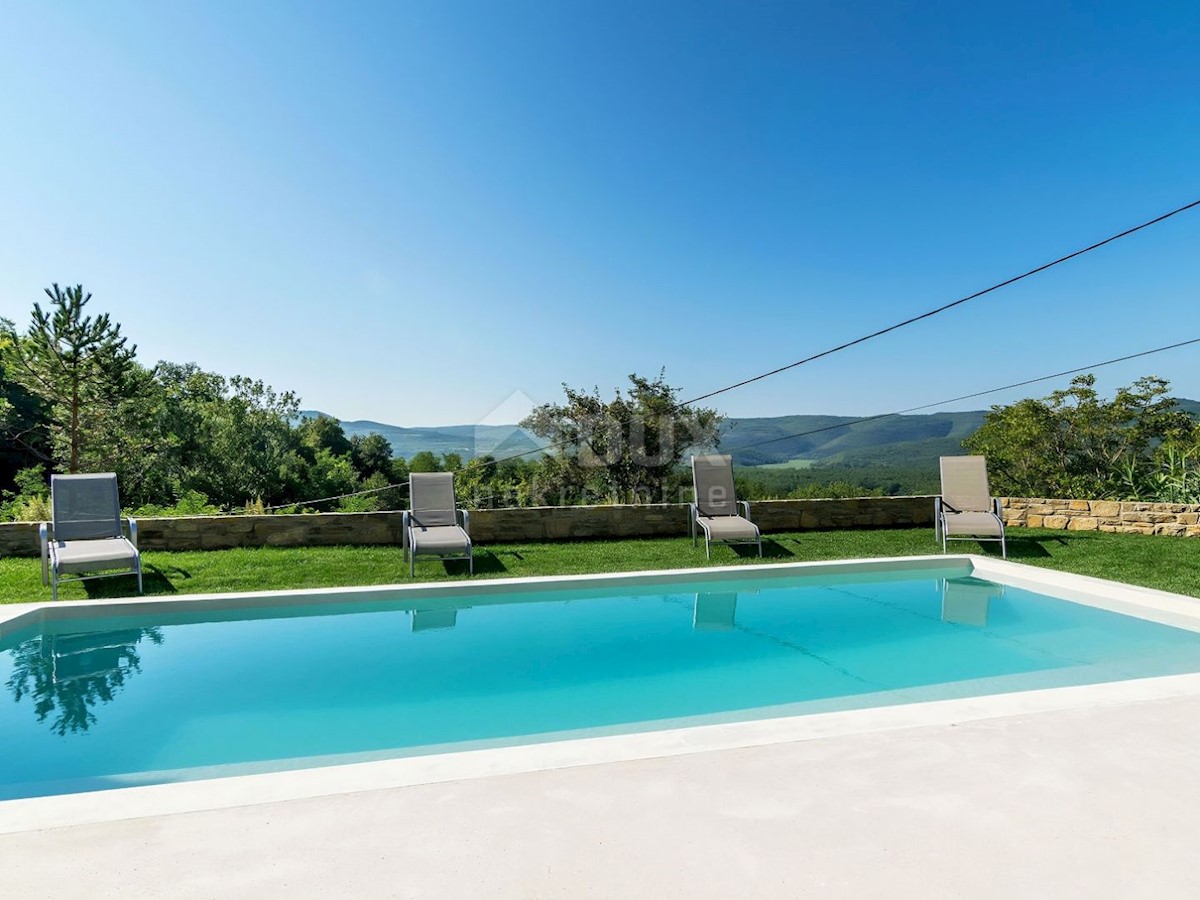 ISTRIA, OPRTALJ - Casa in pietra di design con piscina