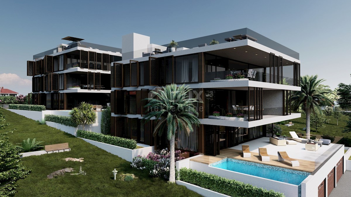 ZADAR, KOŽINO - Lussuoso appartamento in un nuovo edificio con piscina S1