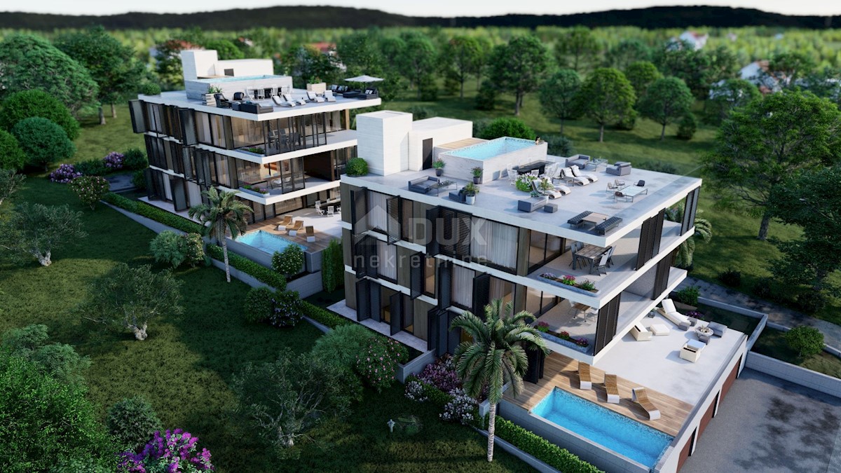ZADAR, KOŽINO - Lussuoso appartamento in un nuovo edificio con piscina S1