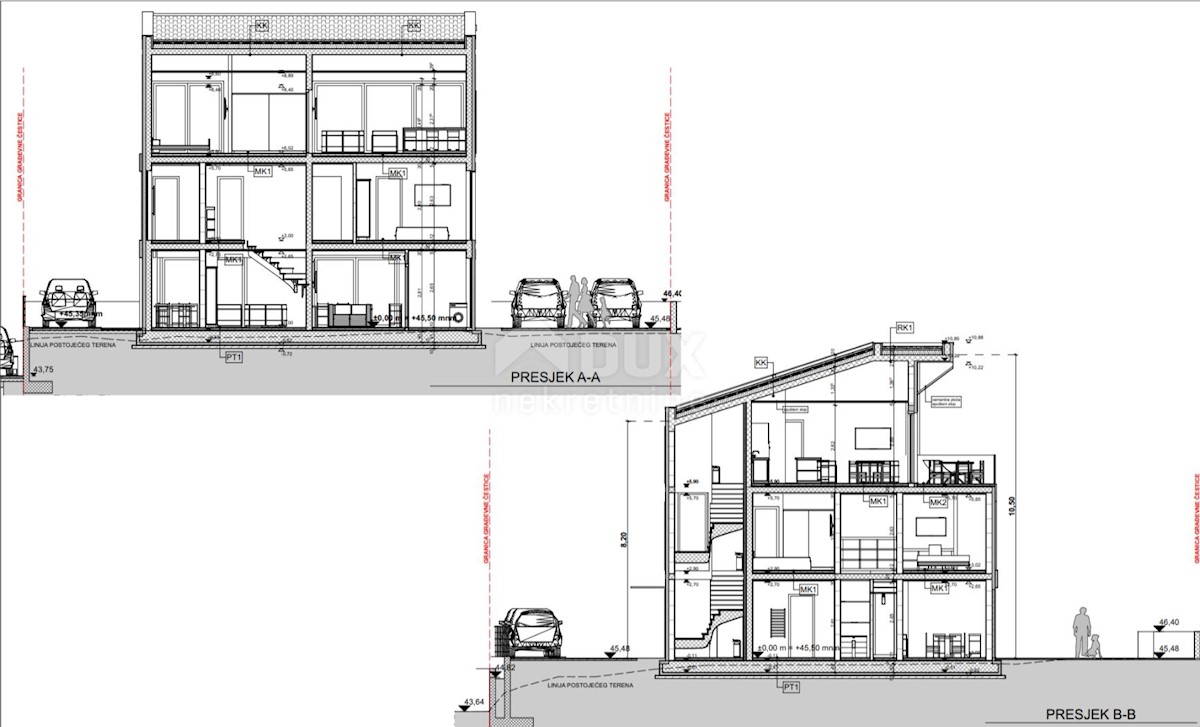 Appartamento Krk, 50m2