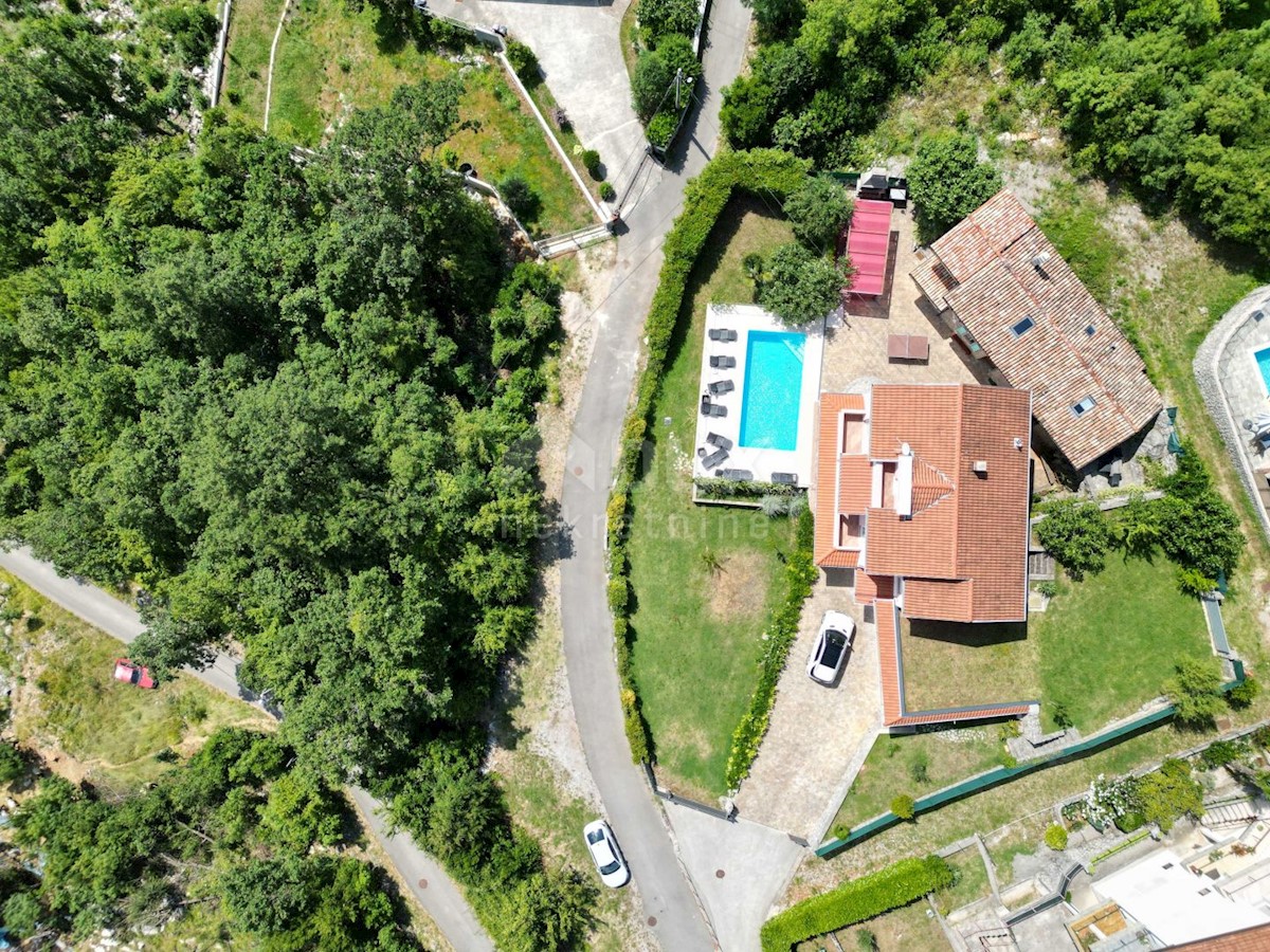 OPATIJA, IČIĆI, POLJANE - villa 500m2 con vista mare e piscina + dintorni 1600m2