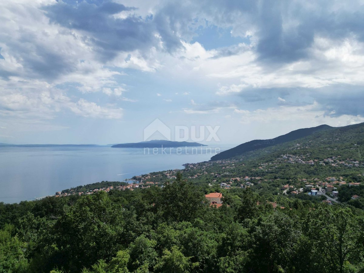 OPATIJA, IČIĆI, POLJANE - villa 500m2 con vista mare e piscina + dintorni 1600m2