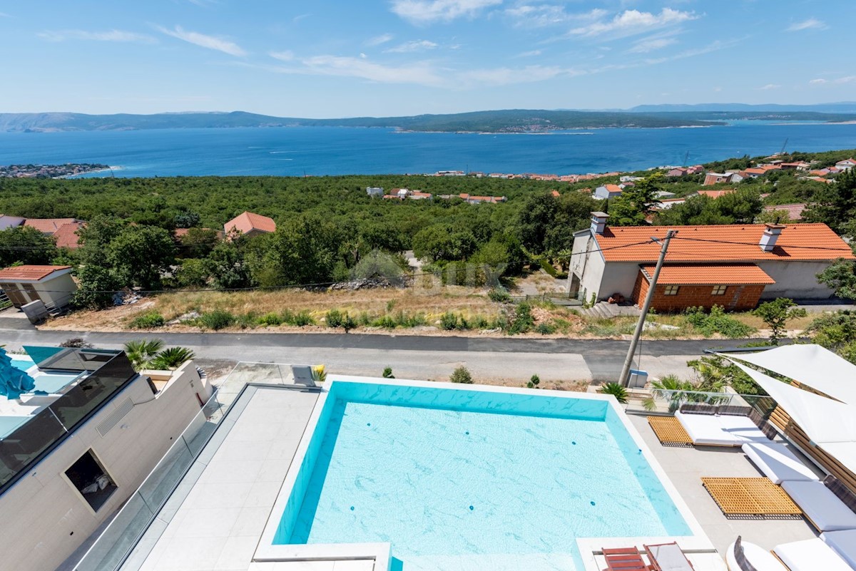 CRIKVENICA - Villa moderna con vista panoramica sul mare!