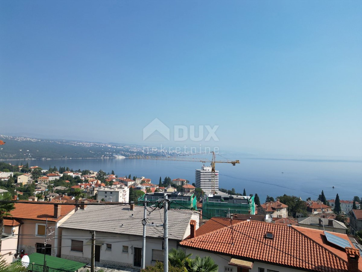 OPATIJA - casa 140m2 con vista panoramica sul mare + dintorni 386m2