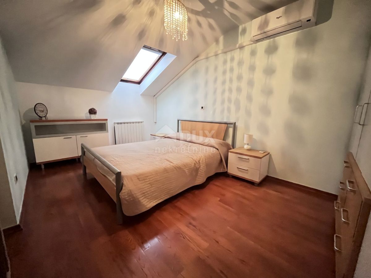 OPATIJA, IČIĆI - appartamento su due piani con garage, tre logge e vista sul mare