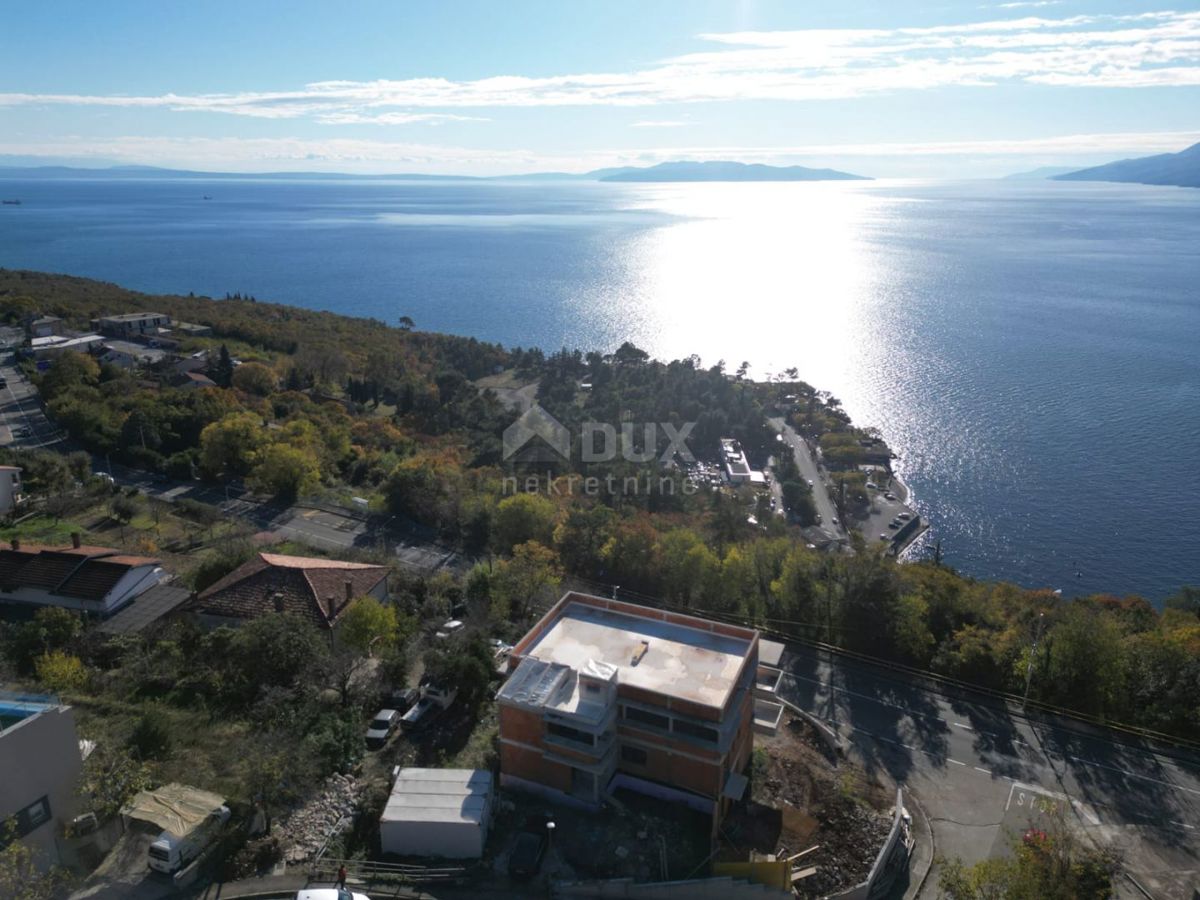 OPATIJA, PAVLOVAC - terreno edificabile 1420 m2 con vista panoramica sul mare per un edificio residenziale - appartamenti - appartamenti / casa familiare / casa in affitto - vacanze con piscina