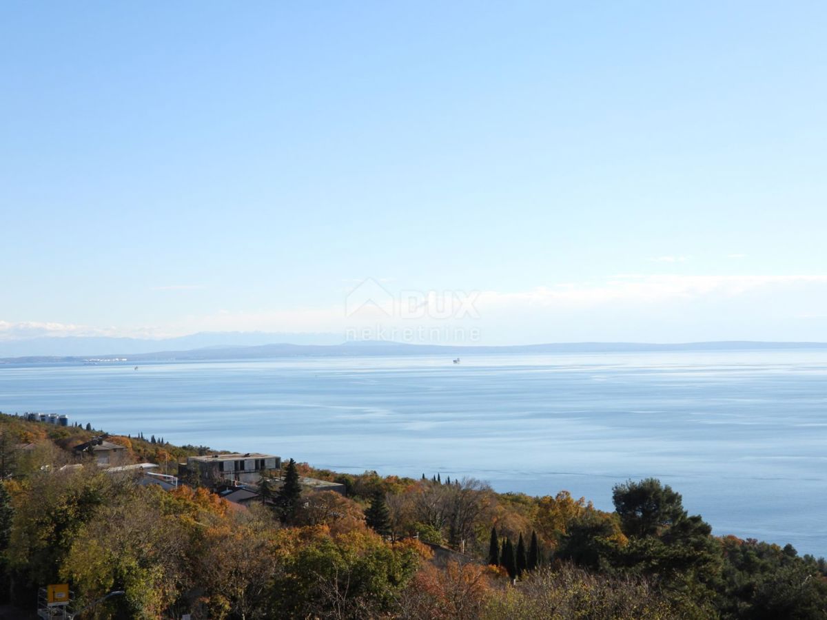 OPATIJA, PAVLOVAC - terreno edificabile 1420 m2 con vista panoramica sul mare per un edificio residenziale - appartamenti - appartamenti / casa familiare / casa in affitto - vacanze con piscina