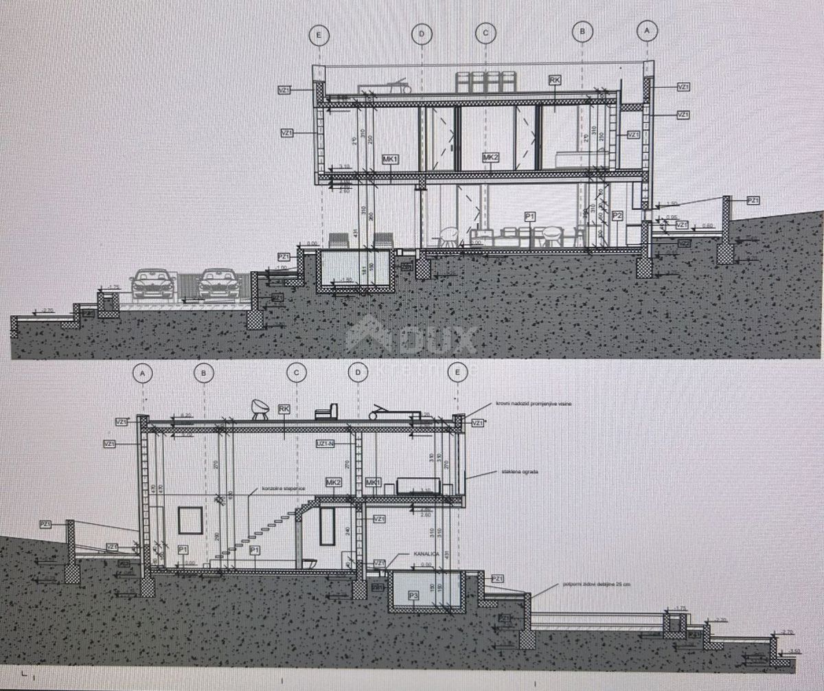 PAG, KOLAN - Villa moderna con piscina