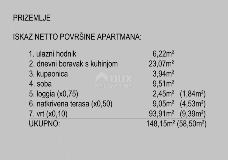 PAG, NOVALJA - Moderno appartamento vicino al mare, A.0.1.