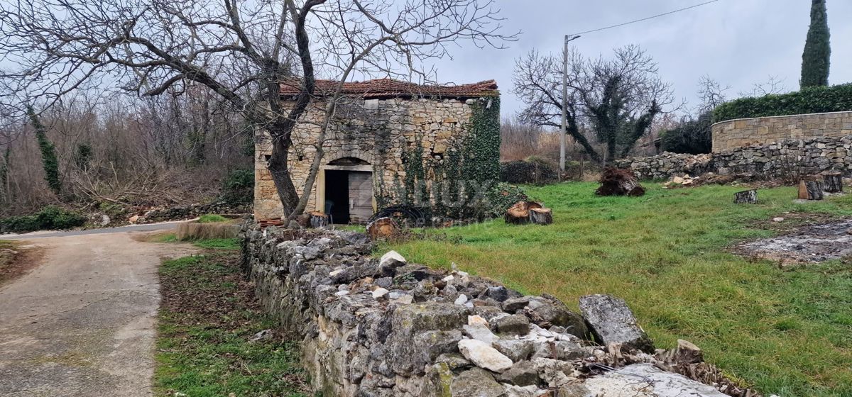 ISTRIA, MOTOVUN, OKOLICA - Due case da adattare con cortile