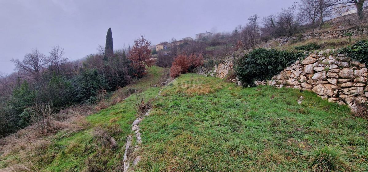 LOVRAN, LIGANJ - terreno CON PERMESSO DI COSTRUZIONE!!!! 1038 mq con vista panoramica sul mare per un edificio residenziale - appartamenti - appartamenti / villa con piscina 