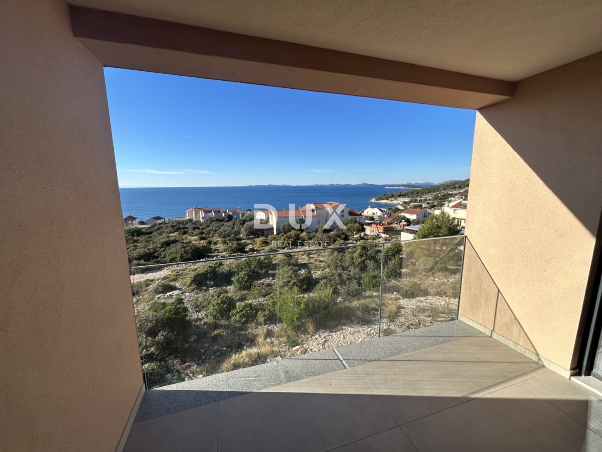 PRIMOŠTEN, DOLAC - Appartamento con due camere da letto in un nuovo edificio con una splendida vista sul mare, PRLIKA!