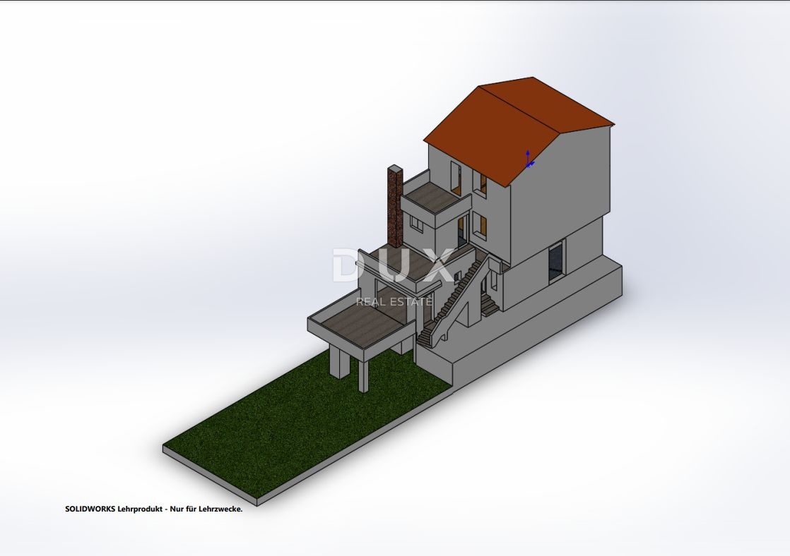 Isola di Krk, Baška (dintorni) - Casa ristrutturata con due appartamenti