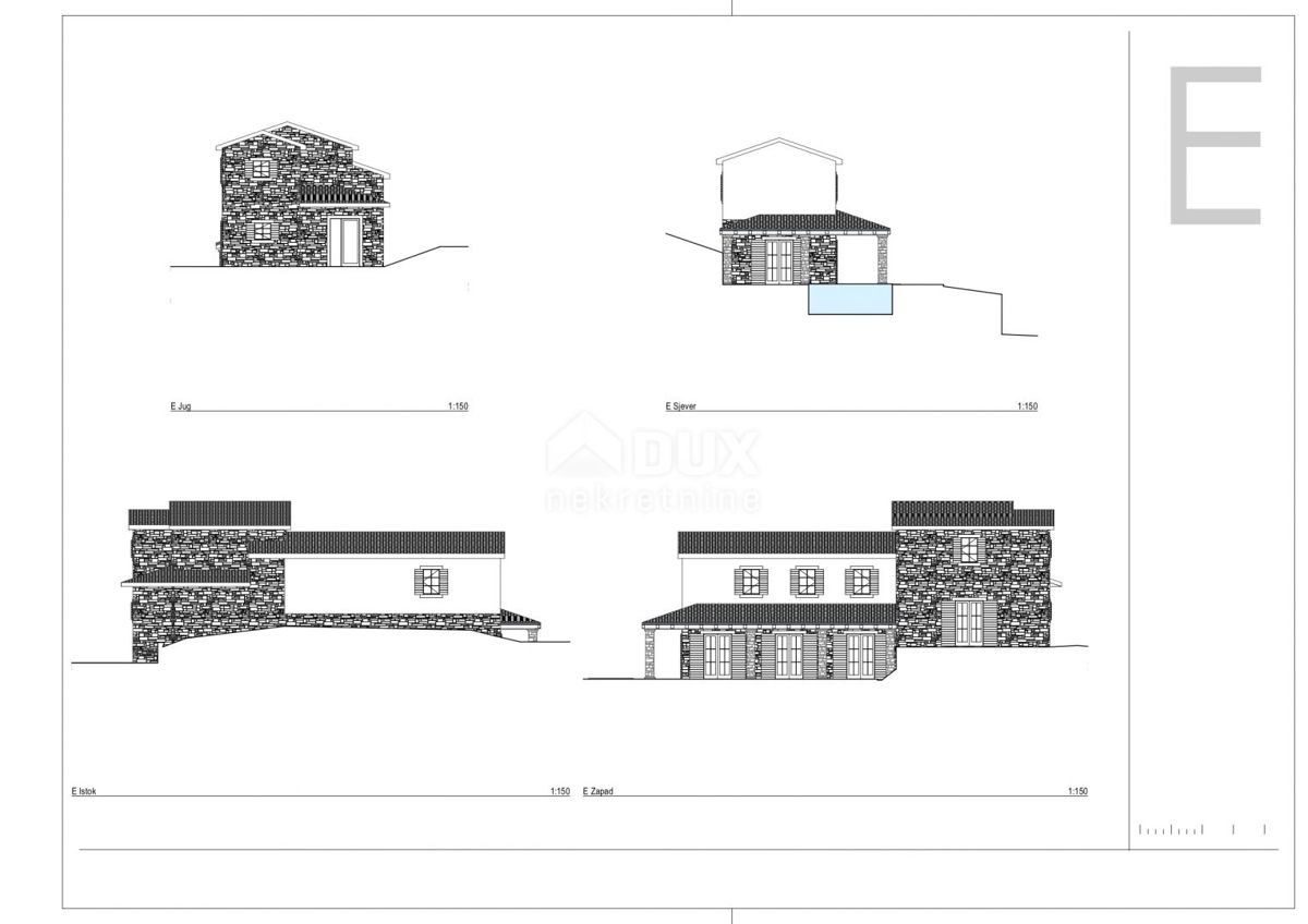 ISOLA DI KRK, TRIBULJE - terreno edificabile con progetto