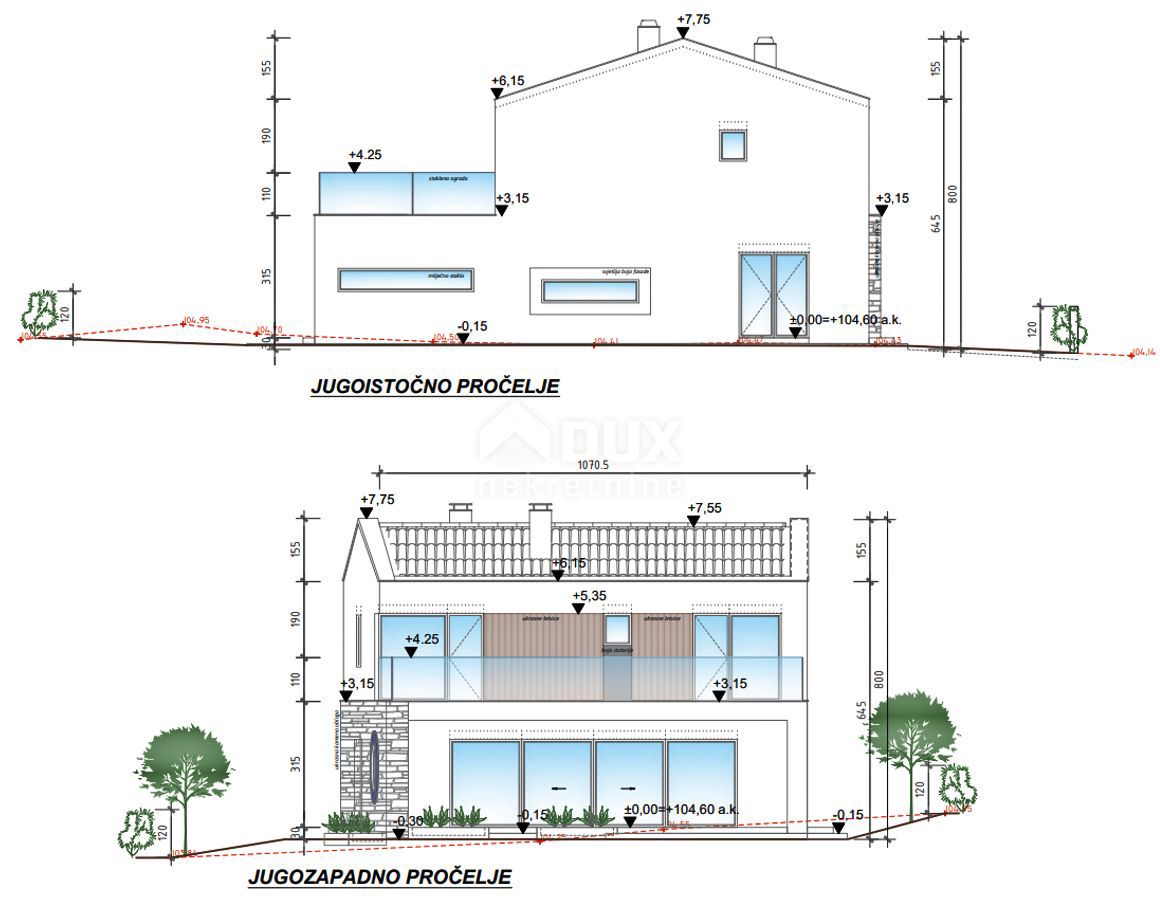 ISTRIA, LABIN - Casa dal design contemporaneo con piscina