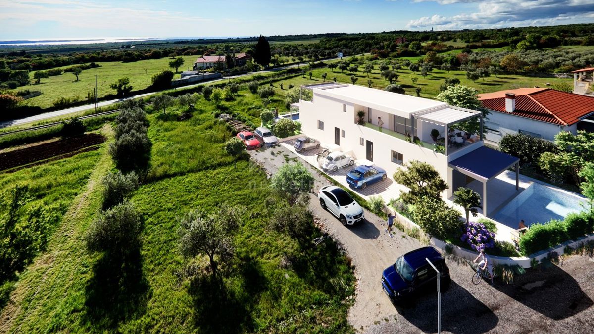 ISTRIA, GALIŽANA - Due ville moderne con vista panoramica sul mare