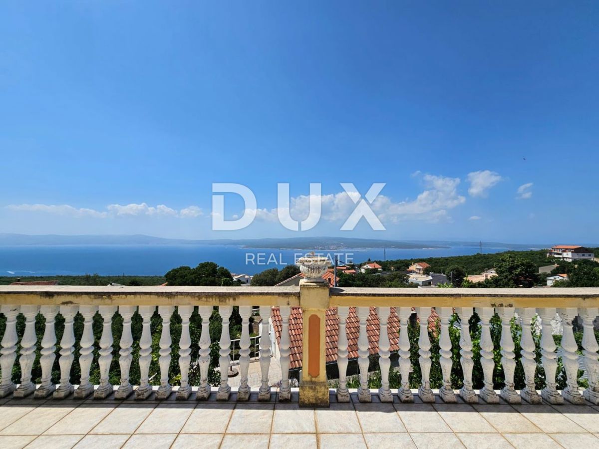 CRIKVENICA - casa indipendente con vista sul mare 
