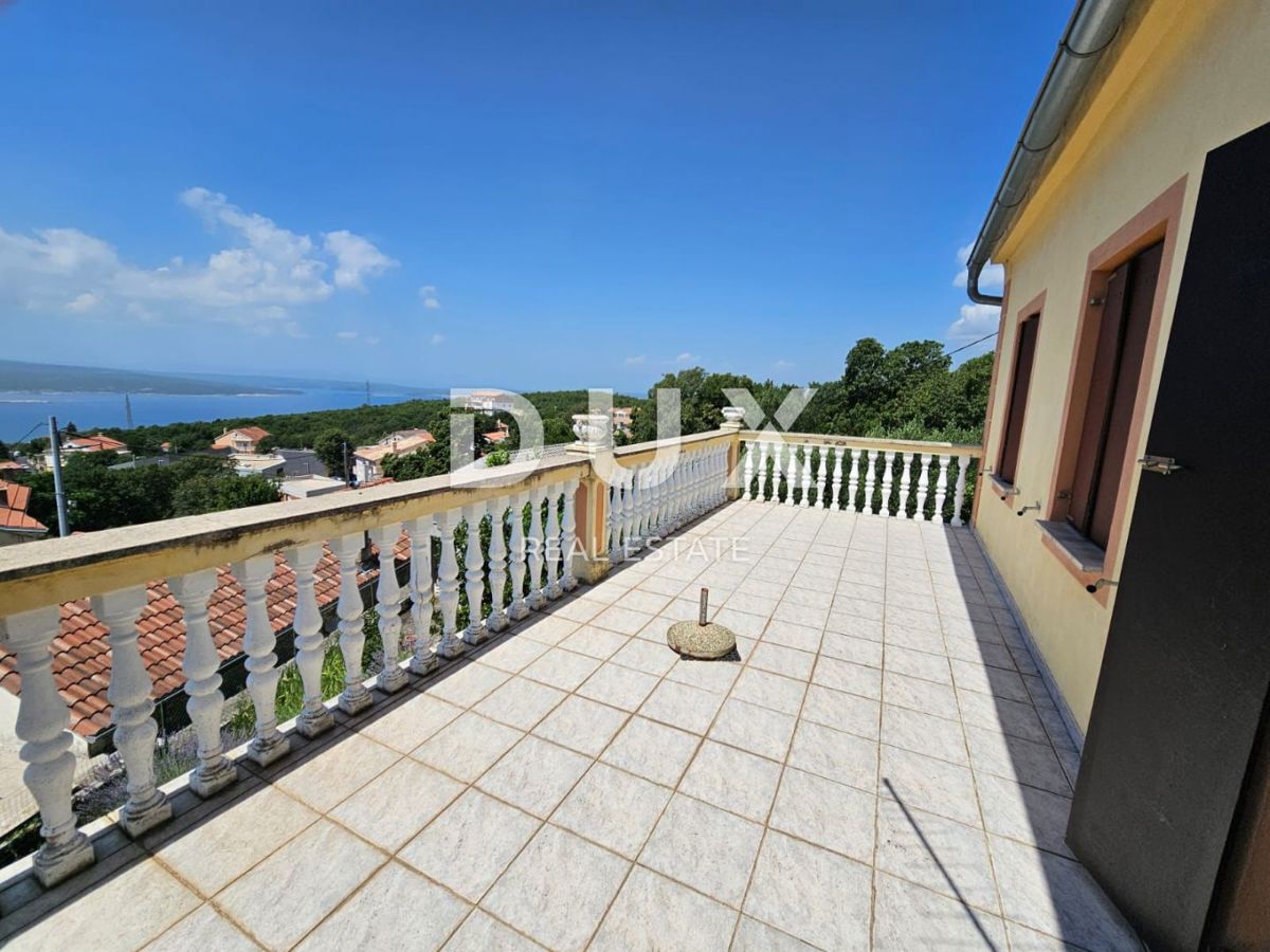 CRIKVENICA - casa indipendente con vista sul mare 