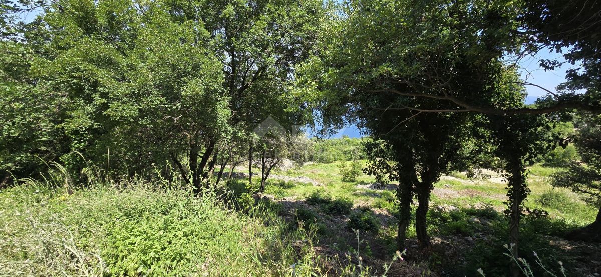 ISTRIA, RABAC, DINTORNI - Terreno edificabile con bellissima vista mare, ideale per costruire due ville
