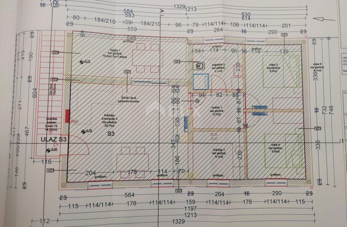 ISOLA DI CRES, CITTÀ DI CRES - Appartamento con 2 camere da letto in un nuovo edificio di qualità