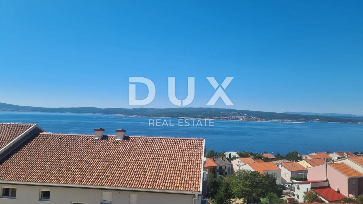 CRIKVENICA - Appartamento trilocale in nuova palazzina con vista mare