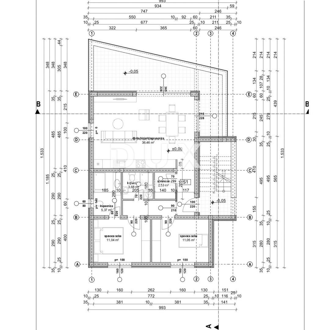 ISOLA VIR - Moderno appartamento con giardino in nuova costruzione S1