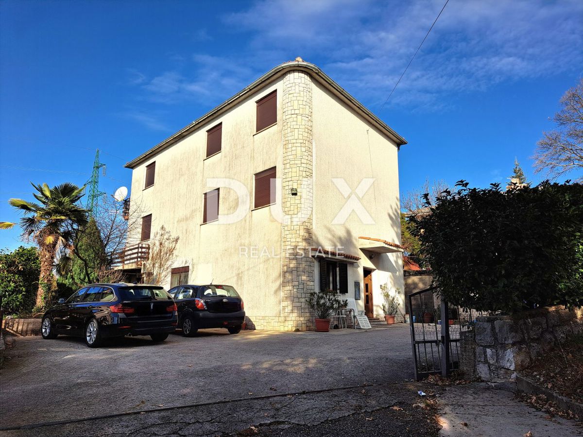 ABBAZIA, DINTORNI - casa con giardino e vista panoramica sul mare 