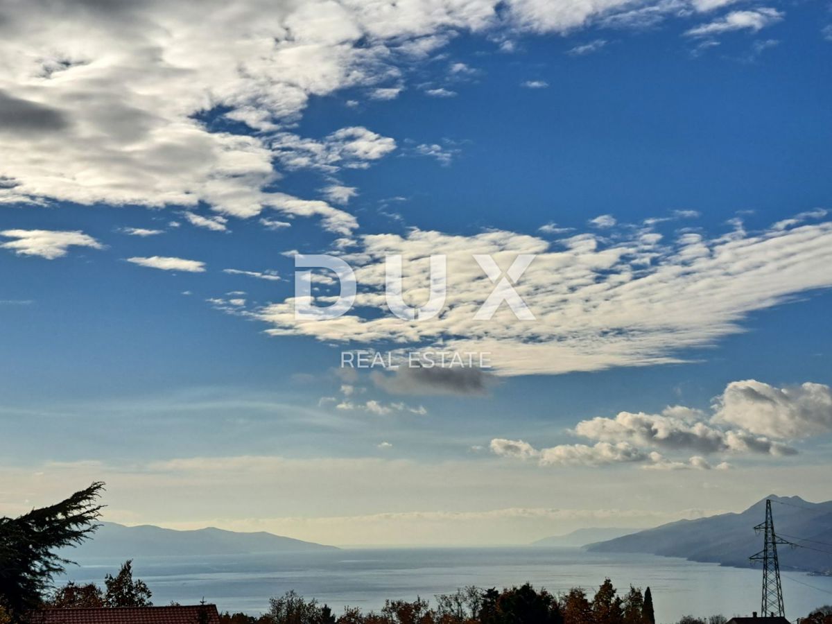 ABBAZIA, DINTORNI - casa con giardino e vista panoramica sul mare 