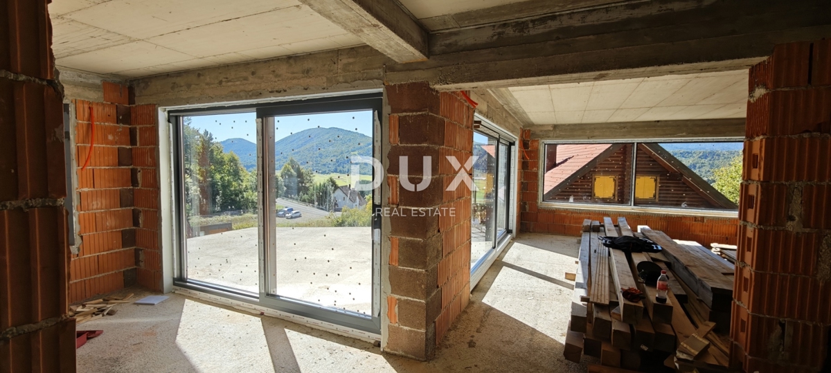 MRKOPALJ - Casa in costruzione con bellissima vista